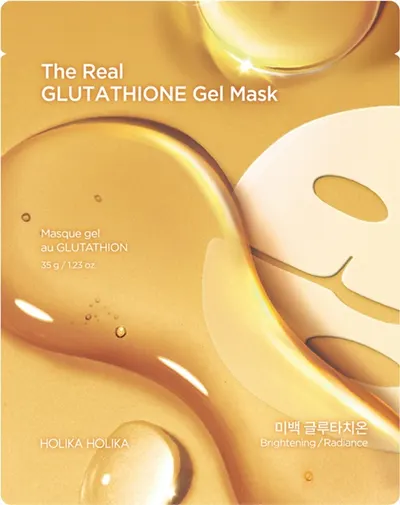 Holika Holika Mască facială cu gel The Real Gluthatione, 35 g