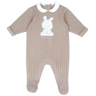 Salopeta bebelusi Chicco, Bej cu model, 00294-69MFCI