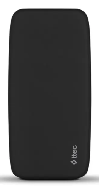 Baterie portabilă ttec - ChargeUp Pro, 10 000 mAh, negru