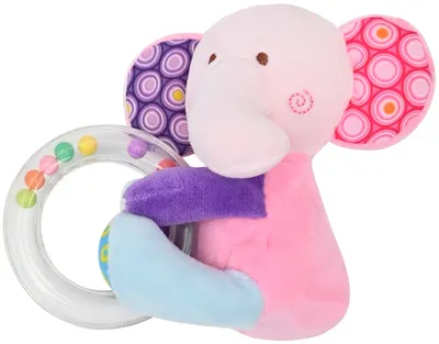 Jucărie cu inel Lorelli Toys - Pui de elefant