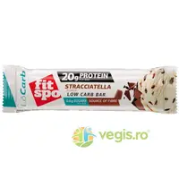 Baton Proteic LoCarb 35% Proteina Stracciatella 60g