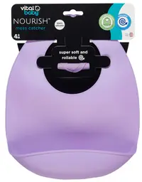 Bavetă din silicon Vital Baby - 4 luni+mov
