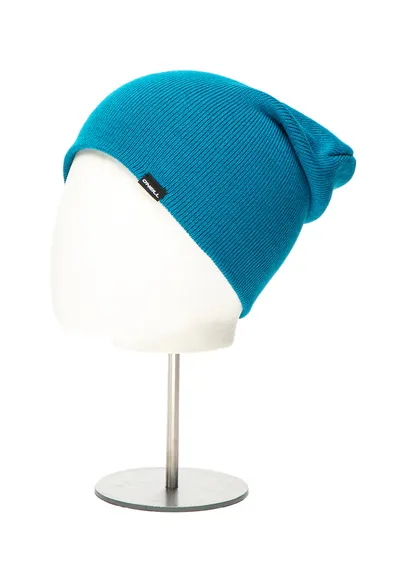 Caciula unisex din tricot Dolomite - Albastru petrol