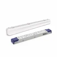 Pachet lampa LED etansa 25W lumina neutra si sursa reglabila DALI
