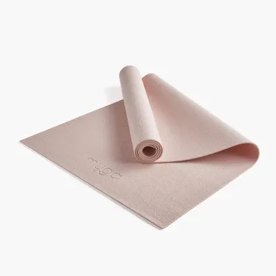 Saltea de yoga Myga Entry Level 4mm - Roz pastel