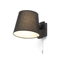 SELENA Corp de iluminat aplica negru 230V E27 15W