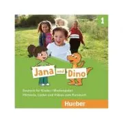 Jana und Dino 1 Medienpaket 2 Audio-CDs und 1 DVD zum Kursbuch