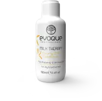 Balsam de Par Travel Size, EVOQUE Milk Therapy Creamy Milk Conditioner, 100 ml - Cu Proteine din Lapte, 12 Aminoacizi si Vitamina E, Hidratant, Anti-Frizz, Fara Parabeni - Evoque