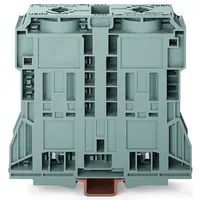 2-conductor through terminal block; 185 mm²; suitable for Ex e II applications; lateral marker slots; only for DIN 35 x 15 rail; POWER CAGE CLAMP; 185,00 mm²; light gray