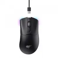 Mouse Gaming Wireless HAVIT MS966WB, 800DPI - 10000DPI, BT / Wi-Fi / Wired, Negru