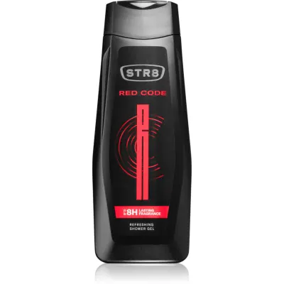 STR8 Red Code Shower Gel gel de duș pentru bărbați 400 ml