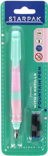 Stilou Starpak - Prime Pastel, cu 2 rezerve