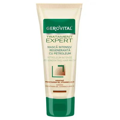 Masca intensiv regeneranta cu petroleum Tratament Expert, 150ml, Gerovital