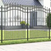 vidaXL Gard de Grădină KAMPEN 240 x 202,5 cm Oțel vopsit în pulbere
