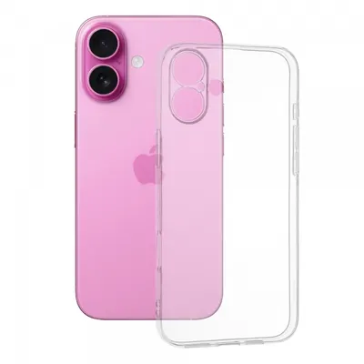 Husa pentru Apple iPhone 16 Plus, Techsuit, Clear, Transparenta