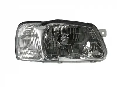 Far dreapta (H4, electric, fundal cromat, fundal transparent) HYUNDAI ACCENT 2000-2005