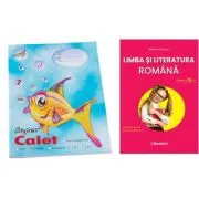 Pachet Caiet Pestisor dictando A5, 48 file, Casa Tipografica si Limba si literatura romana, manual clasa a 3-a