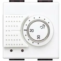 Termostat 230V 2 module Living Light Bticino N4441, alb