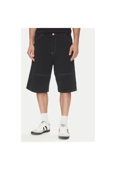 Pantaloni scurti barbati Jack Jones - 12278222 - Bumbac - Negru - Negru