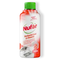 Nufăr Desfundat Țevi și Chiuvete, Desfundă și Elimină Mirosurile Din Baie și Bucătărie, 375 Ml