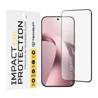 Folie de protectie Ecran Techsuit pentru Xiaomi 17T, Sticla Securizata, Full Glue, Neagra