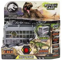 Jucărie interactivă Jurassic World -Dinozaur T-Rex într-o cușcă