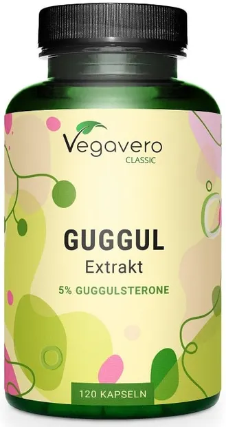 Guggul Extrakt, 520 mg, 120 capsule, Vegavero