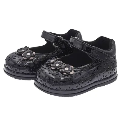 Balerini copii Chicco Gelly, negru, 72072-69P