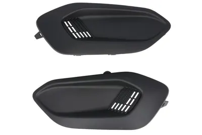 Grila bara fata stanga/dreapta set, plastic, negru potrivit CITROEN C4 III dupa 2020