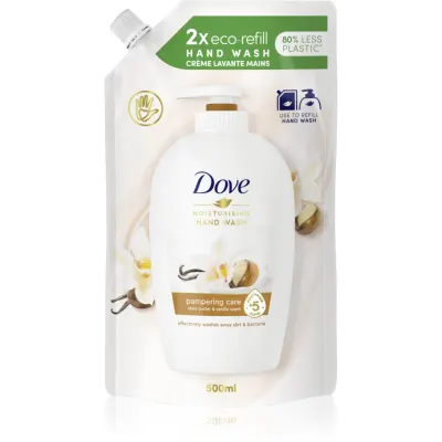 Dove Purely Pampering Shea Butter & Vanilla săpun lichid rezervă unt de shea si vanilie 500 ml