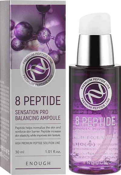 Enough Premium Fiolă facială 8 Peptide Sensation Pro, 30 ml