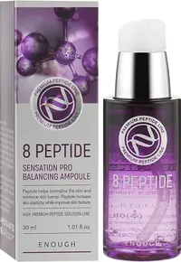 Enough Premium Fiolă facială 8 Peptide Sensation Pro, 30 ml
