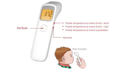 Termometru non-contact 3 in 1 TaiDoc TD1242