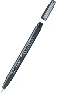 Liner Pentel Pointliner - 0.8 mm, nrgru