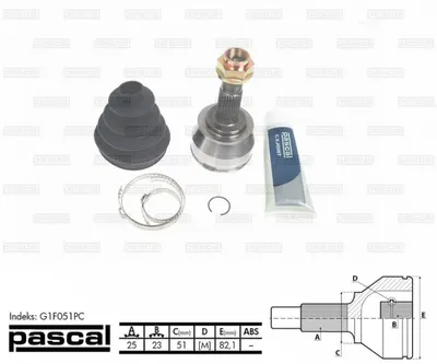 Cap Planetara Spre Roata (25z 23z 51mm) Alfa Romeo Mito; Fiat Fiorino, Grande Punto, Idea, Punto Evo, Qubo; Lancia Musa, Ypsilon; Opel Corsa D 1.3d Dupa 2003