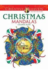 Creative Haven Christmas Mandalas Coloring Book