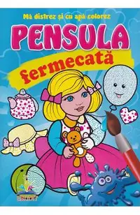 Papusica. Pensula fermecata. Ma distrez si cu apa colorez