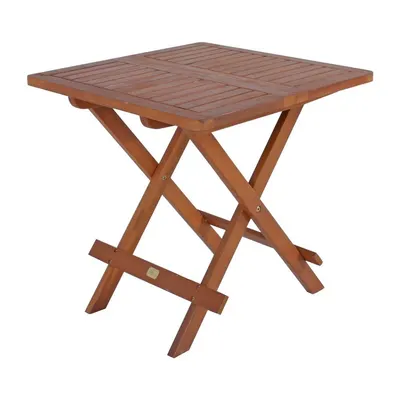Masă de grădină din lemn de acacia 50x50 cm Cleveland – Garden Pleasure