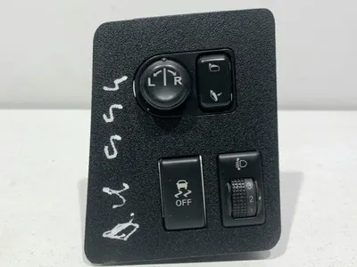 Buton reglaj oglinzi si lumini 25190-JD00B Nissan Qashqai facelift (2010-2013) [J10]
