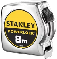 Ruletă Stanley - PowerLock 1-33-198, 8 m