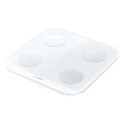 Cantar de baie Huawei Scale 3 Bluetooth Edition Dobby-B19, Precizie 100 g (Alb)