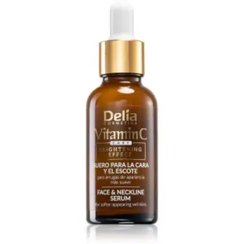 Delia Cosmetics Vitamin C ser stralucire cu vitamina C pentru față și gât