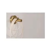 Plafoniera CERELIA Alama aurie Metal & Fiber braided Silicone Tube LED 29.5 Wat 230 Volt 1861Lm 3000K IP20