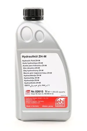 Ulei hidraulic FEBI BILSTEIN ZH-M 02615, galben, volum 1 litru 1L