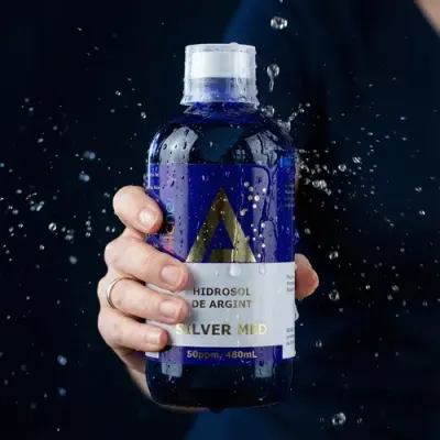 SilverMed, hidrosol de argint 50ppm, 480ml | Pure Alchemy