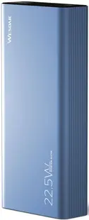 Baterie portabilă Wesdar - S301, 20000 mAh, albastru