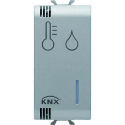 EASY Senzor temperatura si umidiate - 1 MODULE - TITANIUM - CHORUS