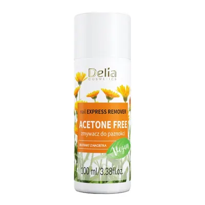 Dizolvant pentru Unghii Delia fara Acetona, Natural Nails 100 ml