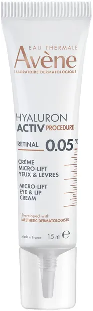 Avène Hyaluron Activ Procedure Cremă microlifting pentru conturul ochilor și buze, 15 ml