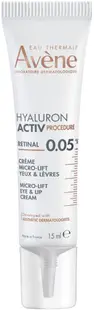 Avène Hyaluron Activ Procedure Cremă microlifting pentru conturul ochilor și buze, 15 ml